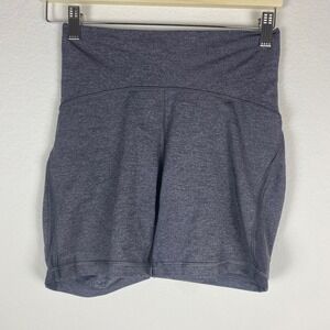 Lululemon Womens Size 6 Train Time‎ Shorts Gray Luxtreme Activewear Yoga